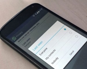 WhatsApp finally gets settings to hide  Last seen at    Profile Pictures     Status  Updates on Android  - 52