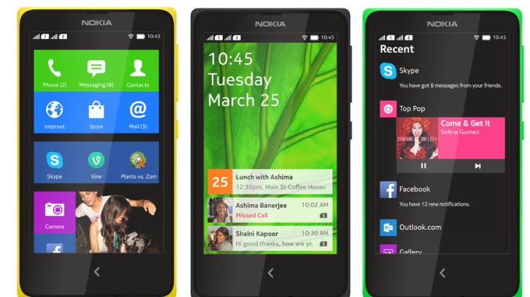 NOKIA UNVEILED IT S FIRST ANDROID RUNNING SMARTPHONES   - 18