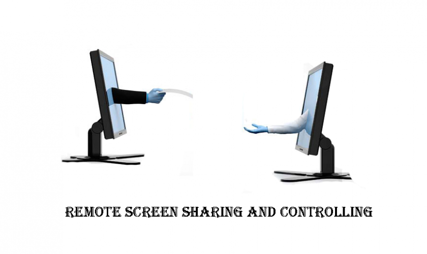 screen sharing is currently being controlled by remote management service