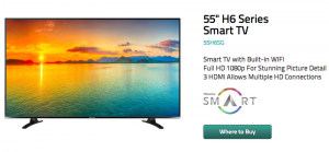 HiSense H6   55Inch Android Powered SmartTV - 51