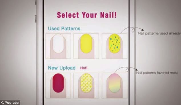 App can change your nail colour in seconds!