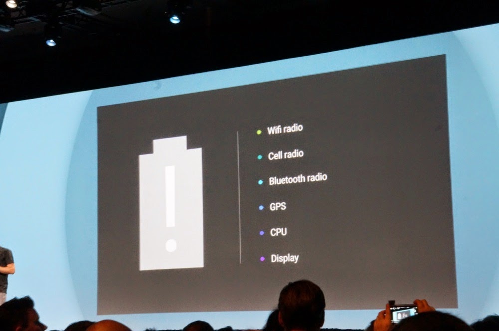 Improved battery life android L