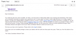 Yahoo to shutdown Yahoo Contributor network and Yahoo Voices - 84