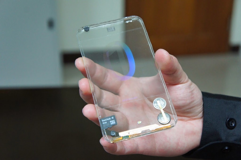 Transparent Like a Glass But Still a Phone