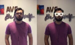 avg invisibility glasses