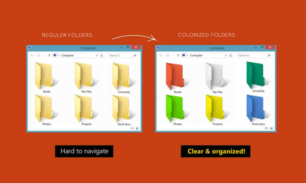 How To Customize Folders With Different Colors In Windows