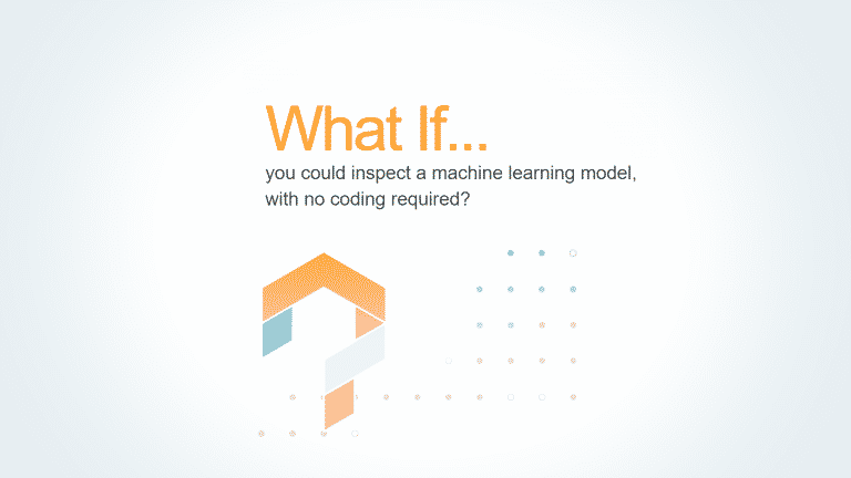 google's what-if tool for analyzing machine learning models without writing any code