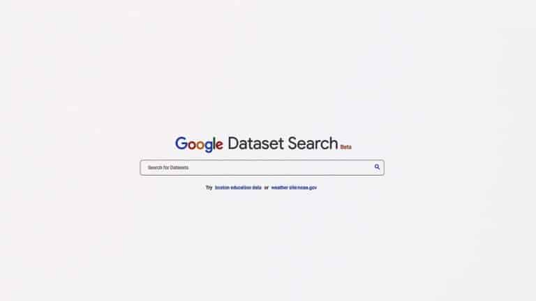 google dataset search engine