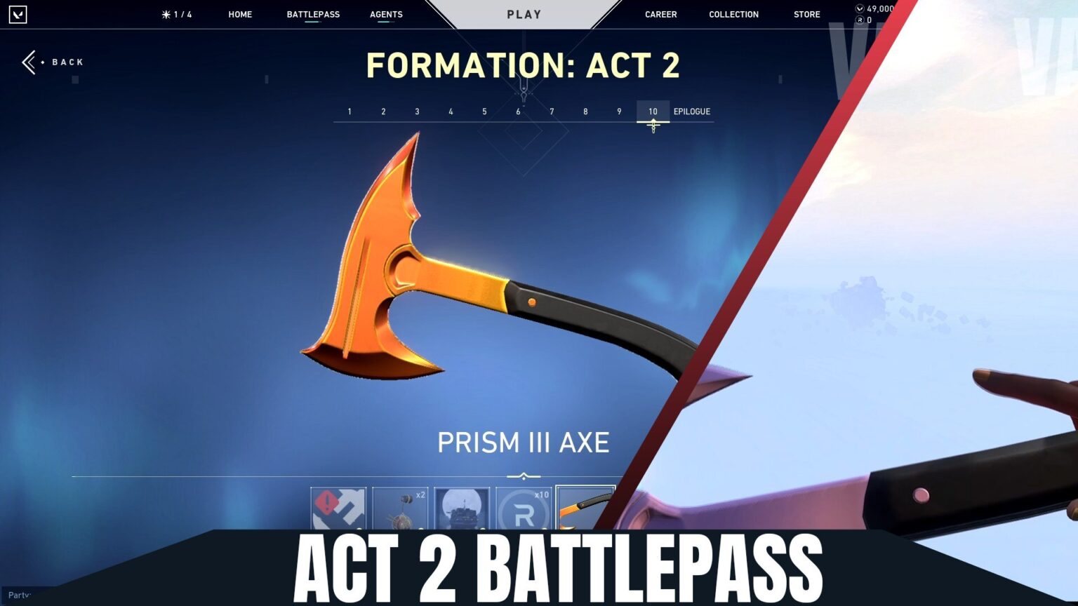 New act 2. Astra valorant battlepass.