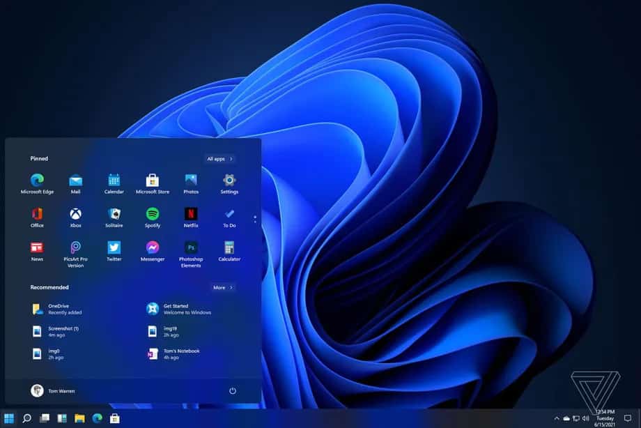 Windows 11 First Look  New UI  Start Menu and More - 64