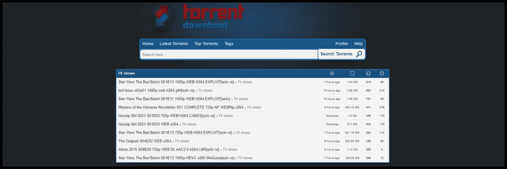 top 100 torrent
