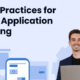 Best Practices for Web Application Testing