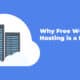 drawbacks of free website hosting