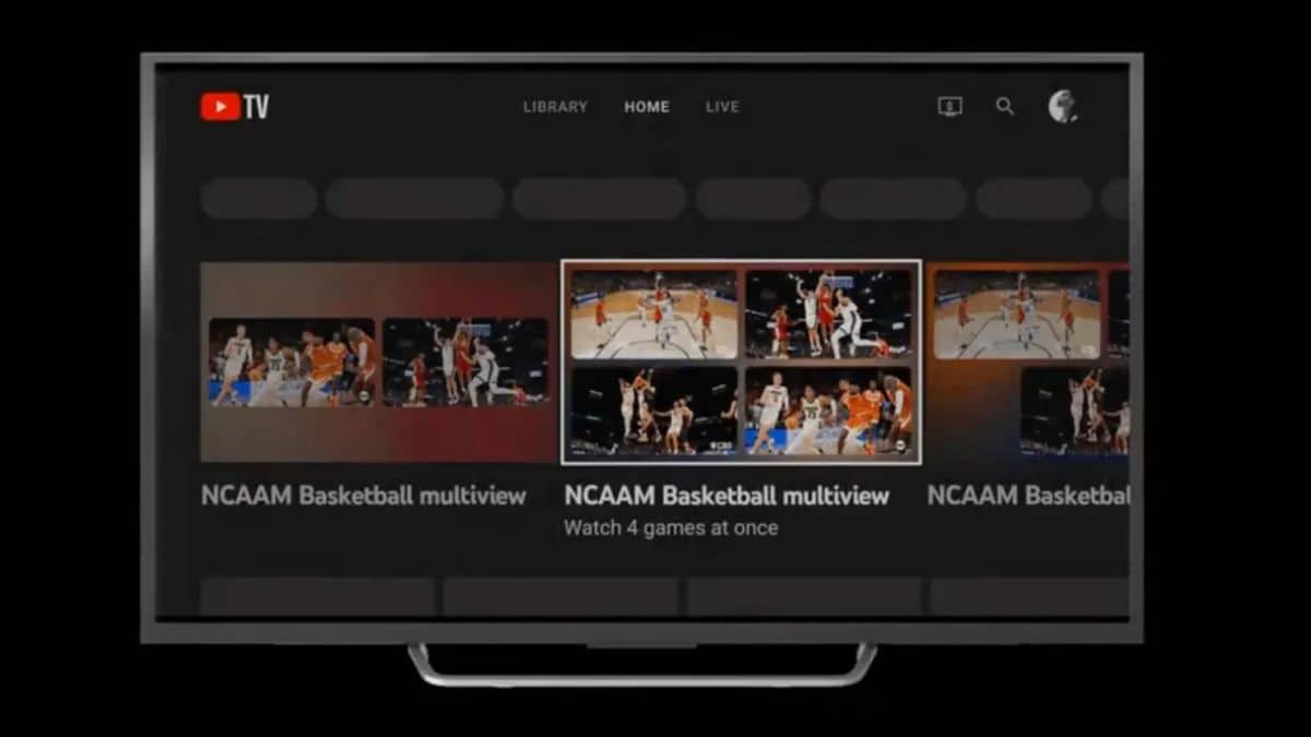 Multiview Feature Now Available On YouTube Tv