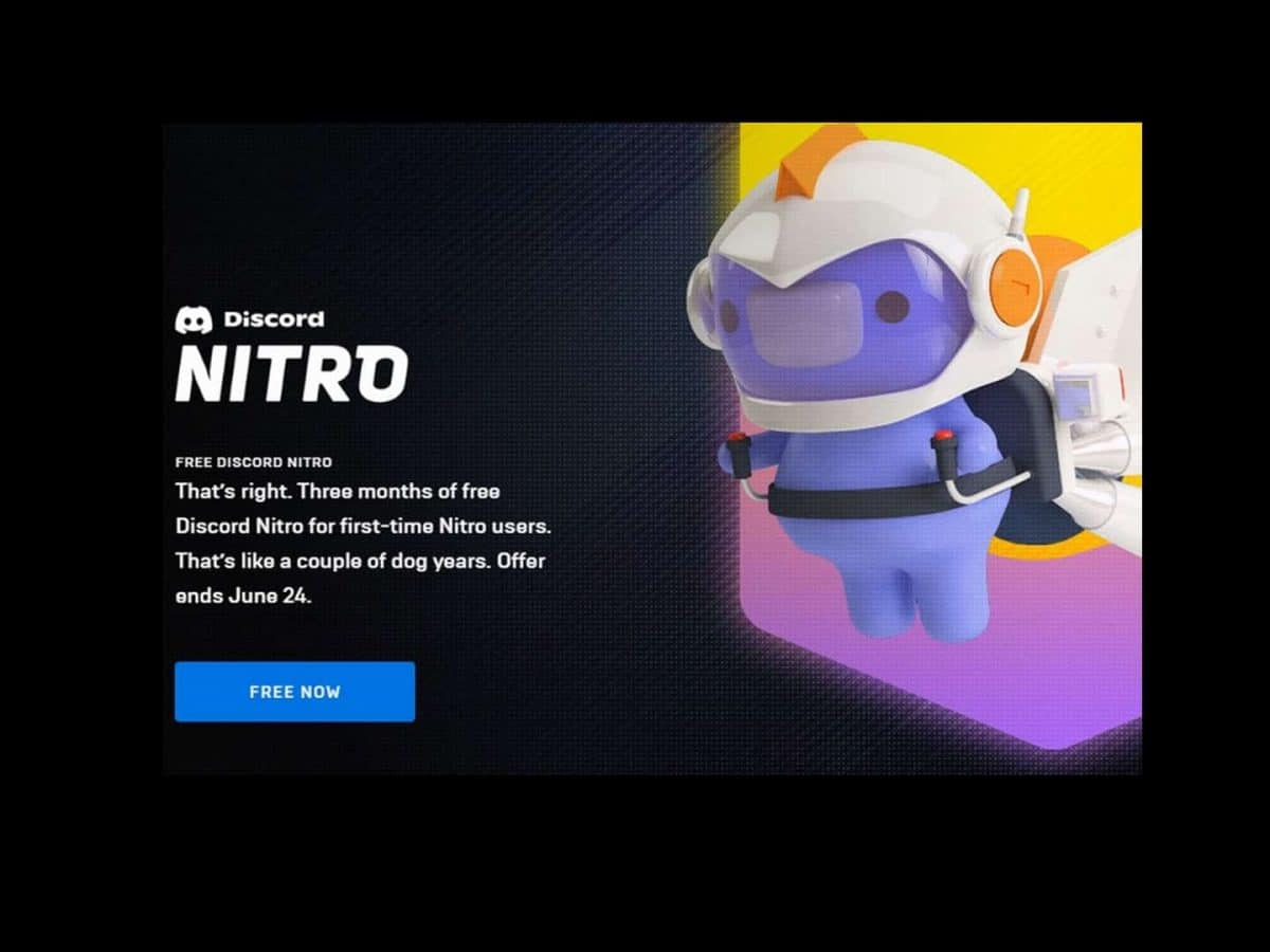 discord nitro free month